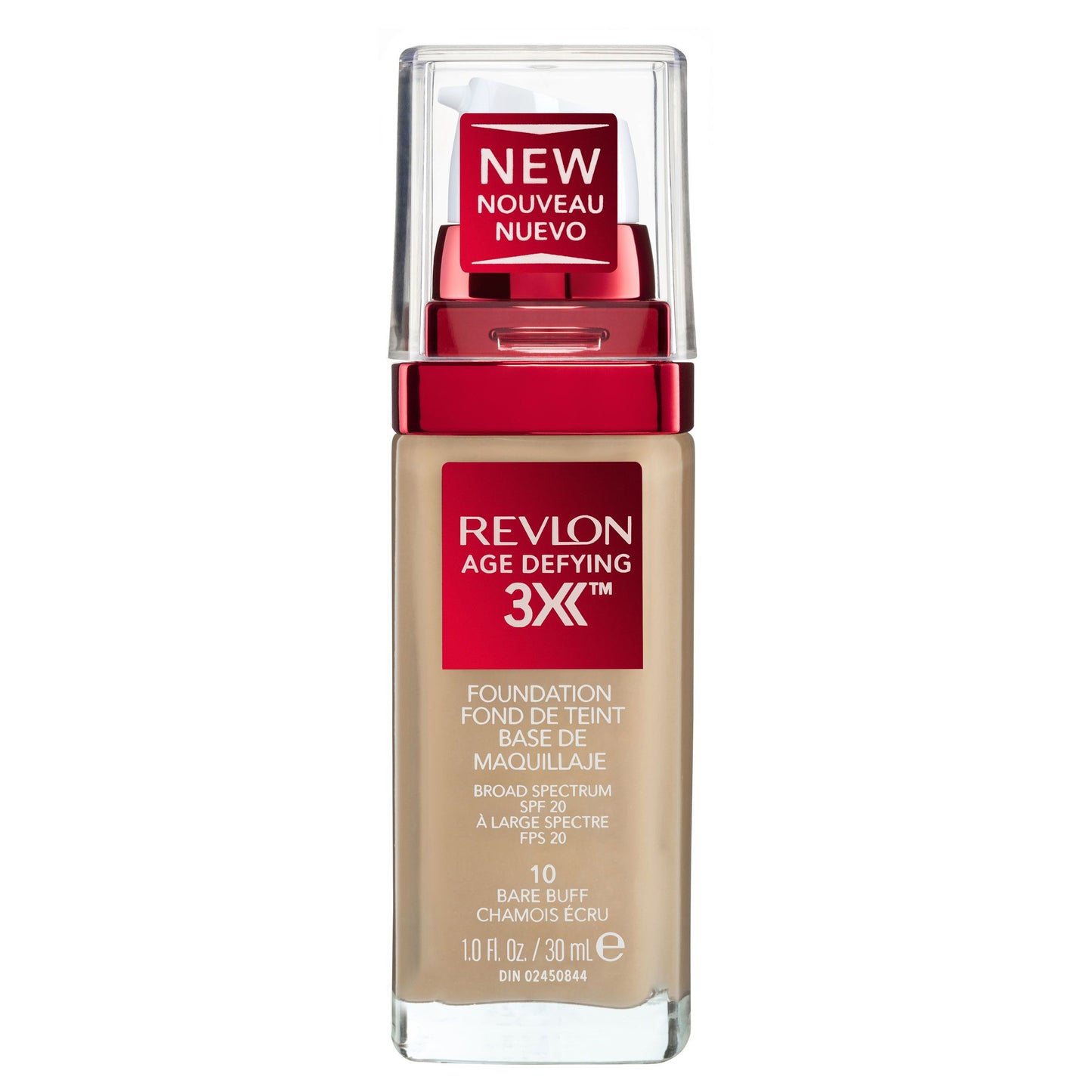 Revlon Age Defying 3X Foundation - 10 Bare Buff