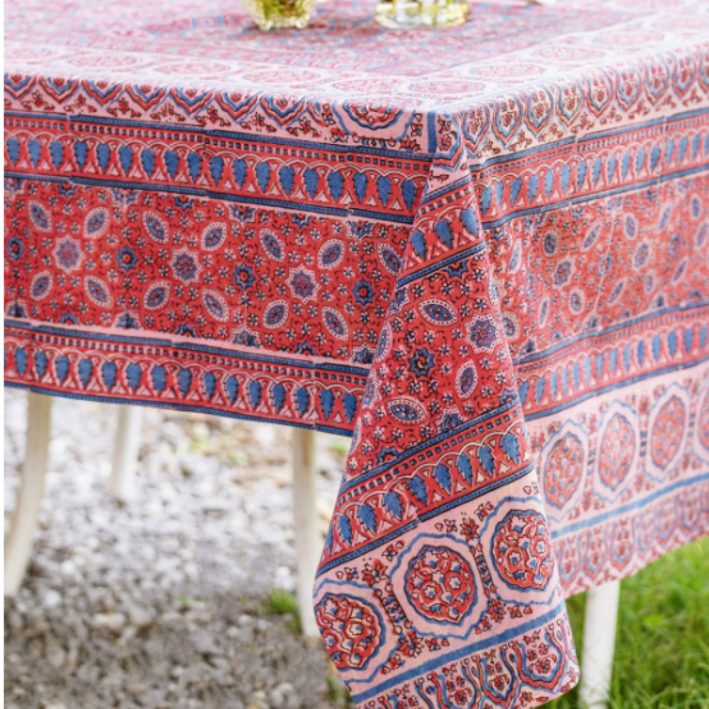 Clementine Natural Dye Tablecloth