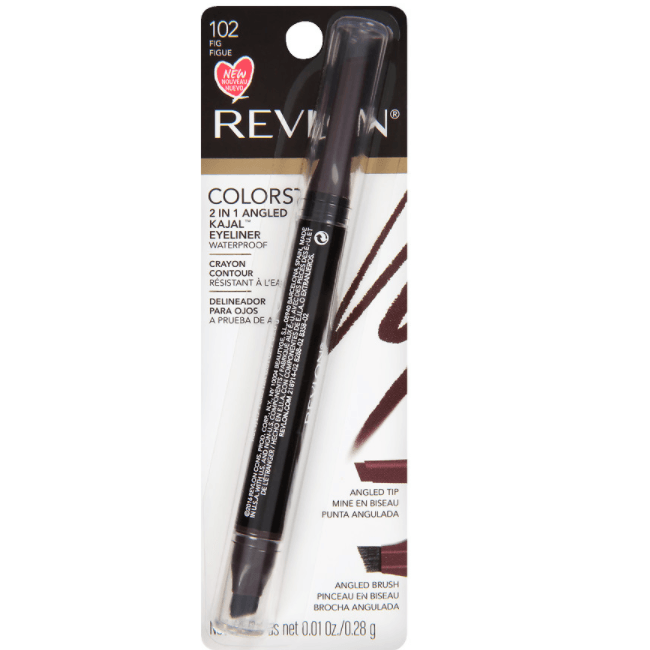 Revlon ColorStay 2in1 Angled Kajal Eyeliner Waterproof - 102 Fig