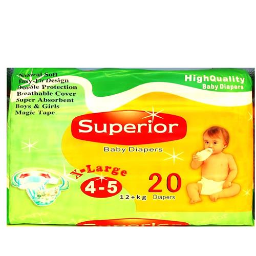 Superior Baby Diapers 20's