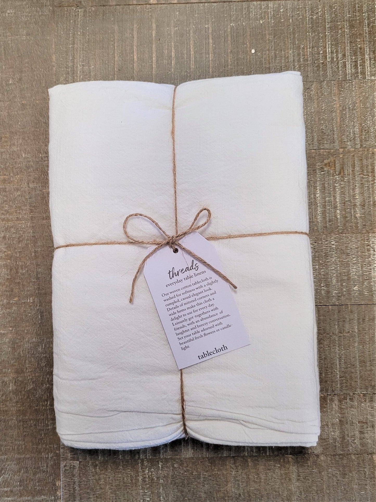 Threads Slub Tablecloth