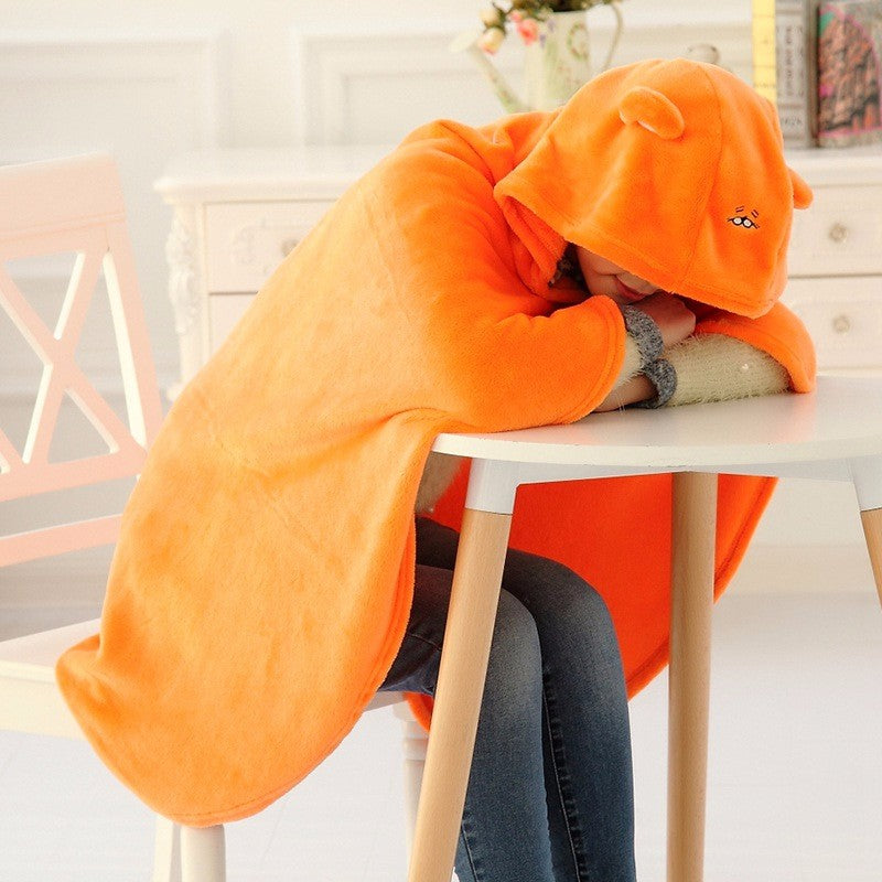 Umaru Chan Cloak Anime Umaru Chan Doma Umaru Cosplay Costume Flannels Cloaks Blanket Soft Hoodies - Wnkrs