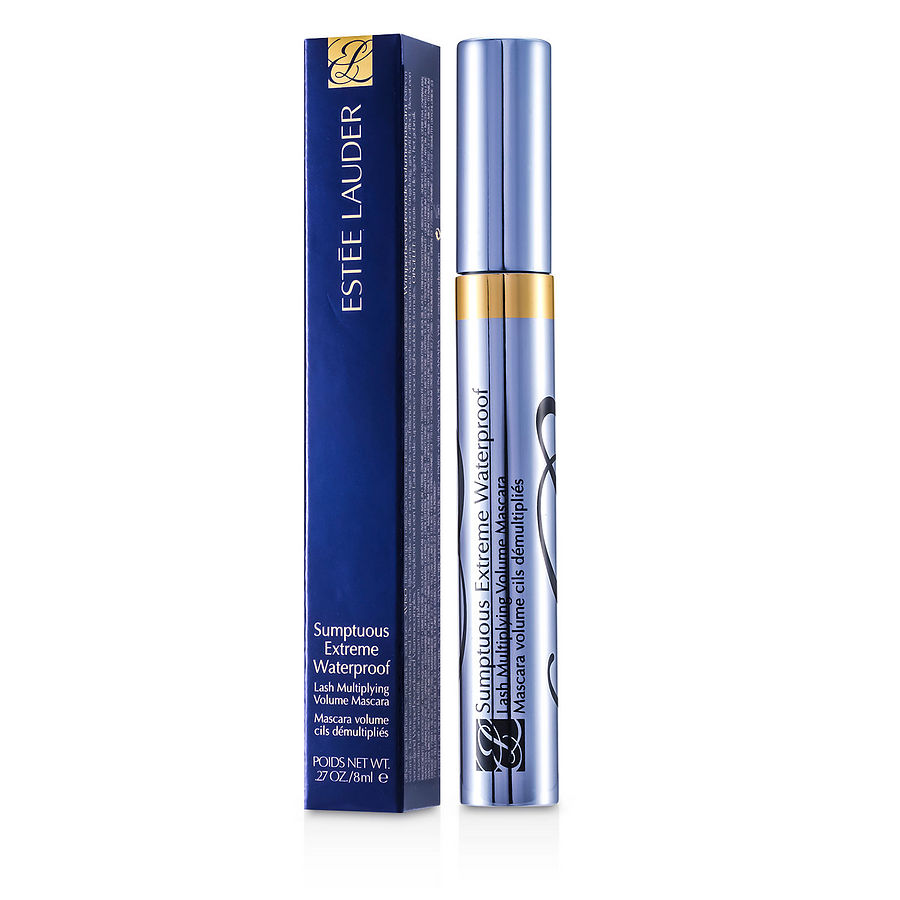 Estee Lauder sumptuous extreme waterproof lash multiplying volume mascara - # 01 extreme black 8ml/0.27oz
