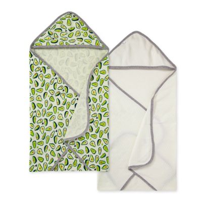 Burt's Bees Baby - Hooded Towels, Avo-crazy