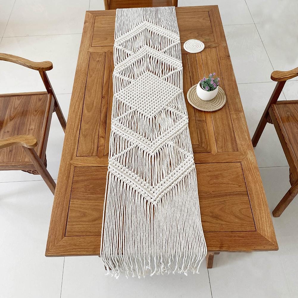 Macrame Table Runner