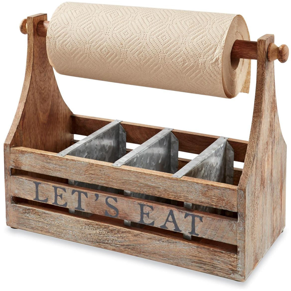 Mud Pie Let's Eat Towel Caddy