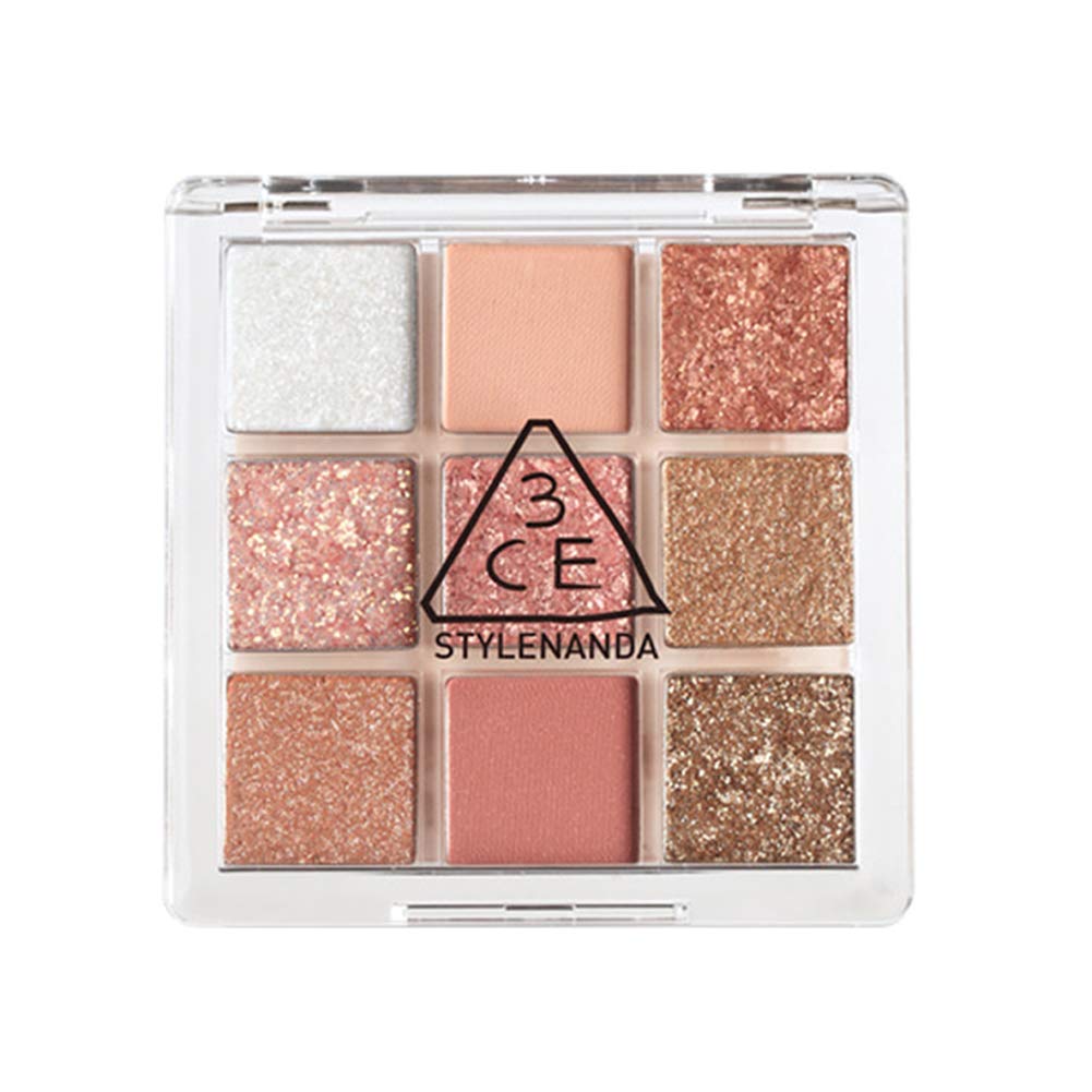 3CE Multi Eye Color Palette #Delightful 9Colors Peal Glow Eye Shadow Staylenanda