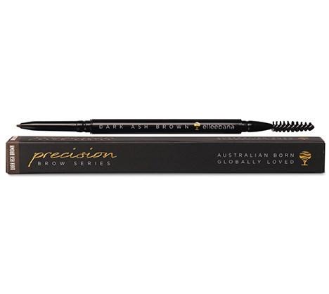 Elleebana Precision Brow Series Pencil & Brush - Dark Ash Brown