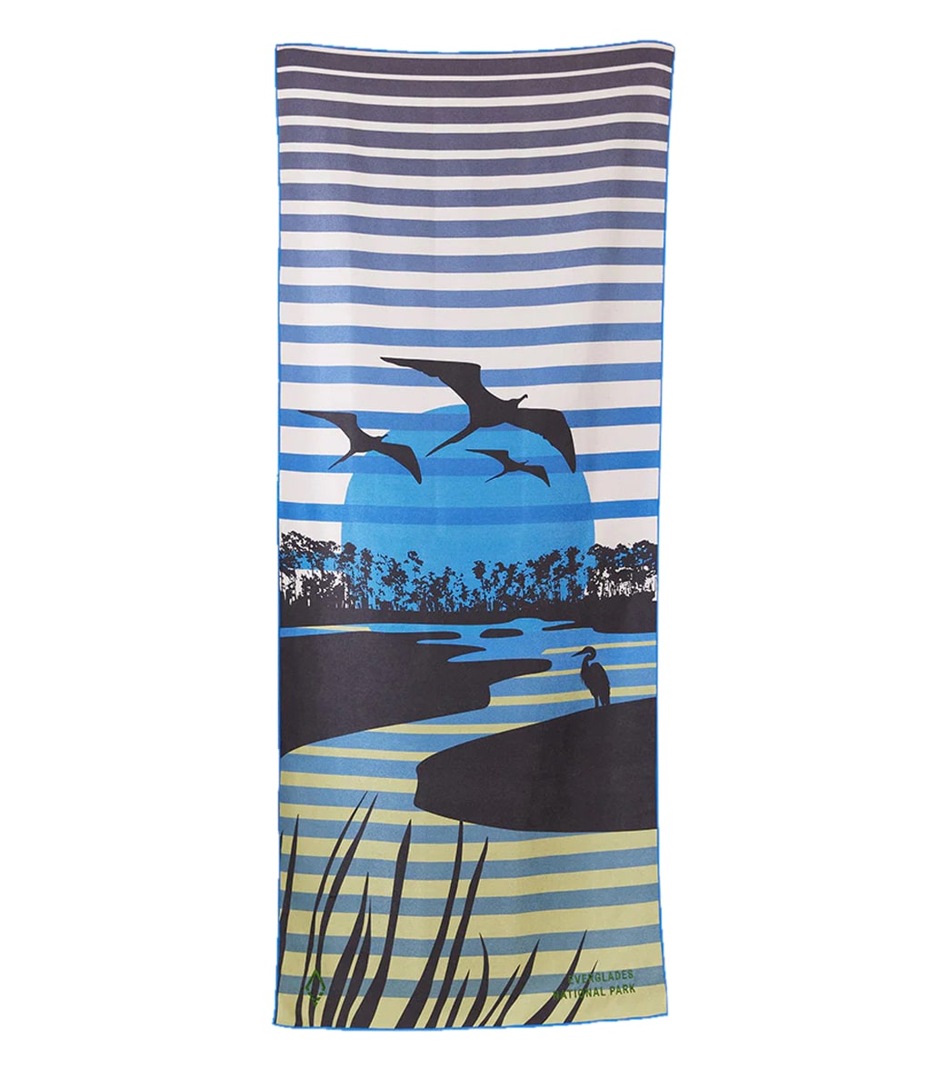 Nomadix National Parks Original Towel Everglades Blue