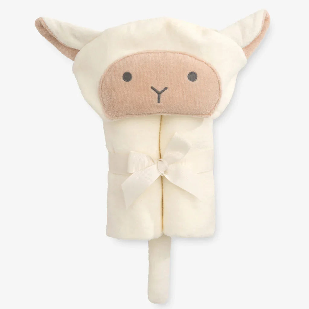 Elegant Baby Hooded Baby Bath Towel | Lambie