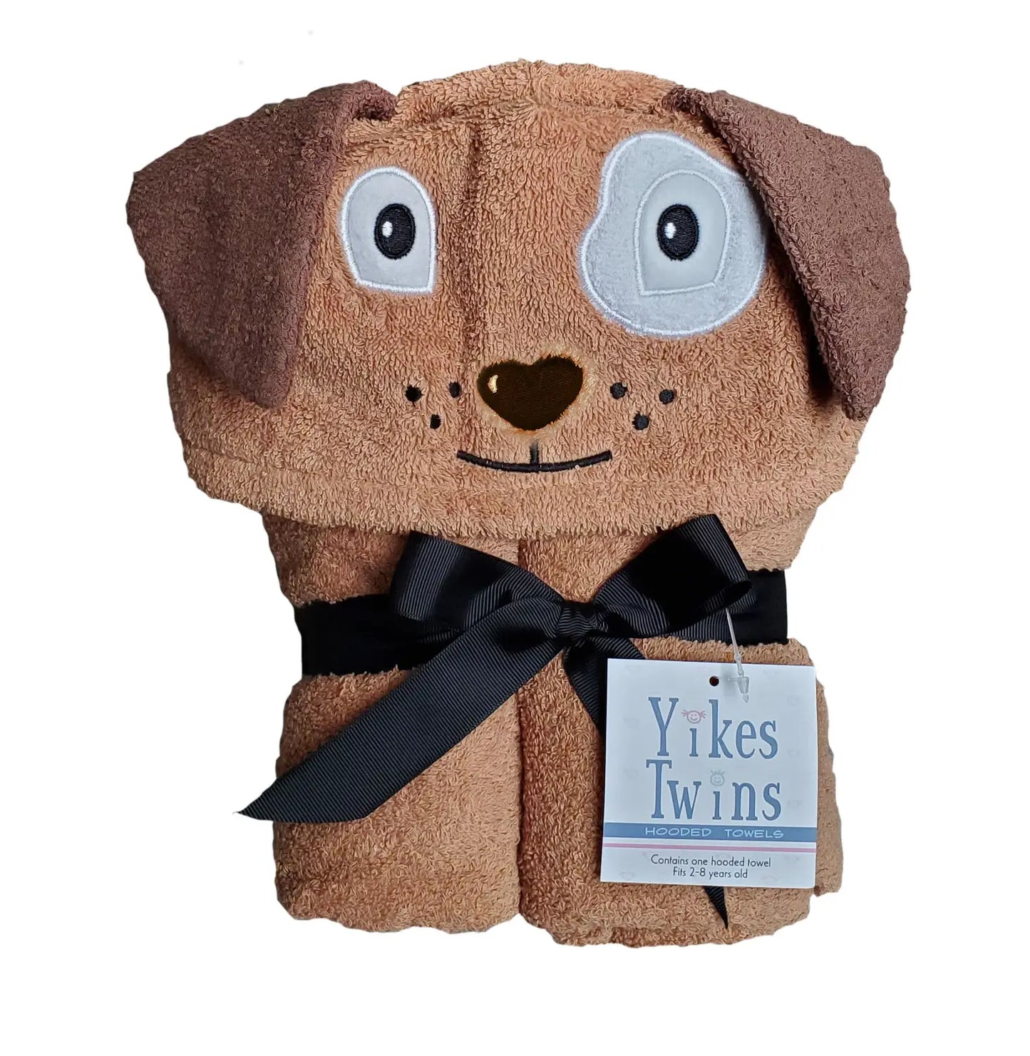 Yikes Twins Dog Hooded Towel