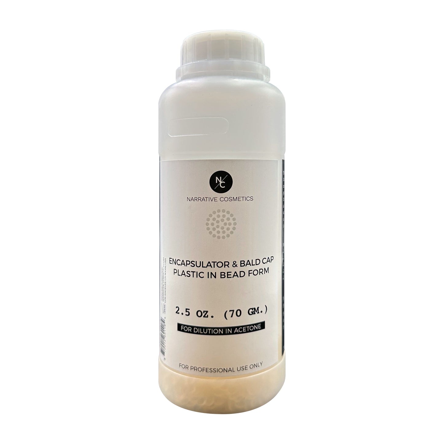 Encapsulator Beads for Prosthetics and Bald Cap Creation - For Dilution in Acetone