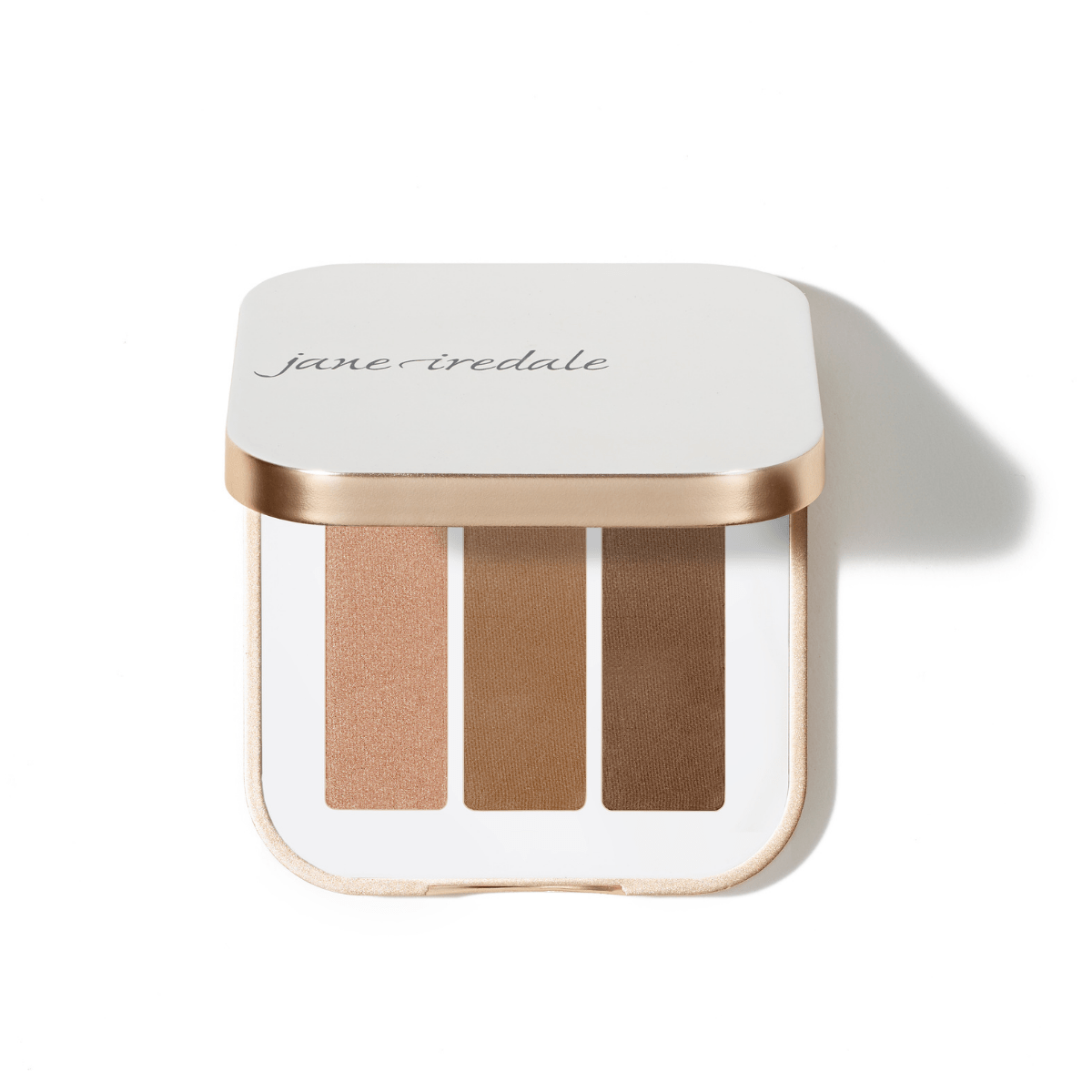 Jane Iredale PurePressed Eyeshadow Trio in Triple Cognac Shop At Exclusive Beauty