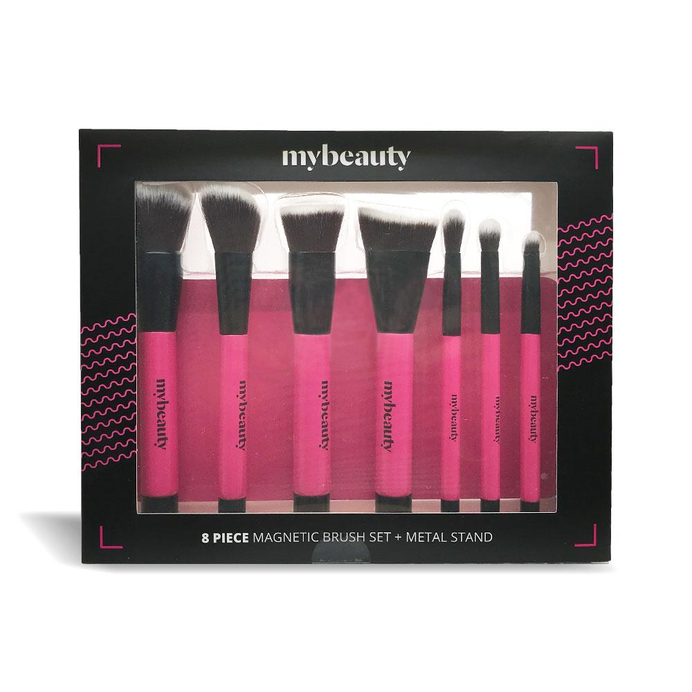 mybeauty Magnetic Hold 8pc Brush Set