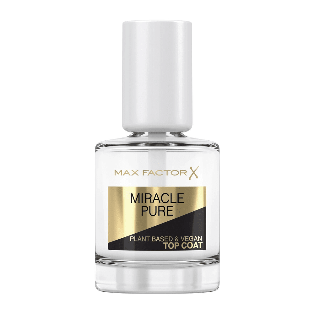 Max Factor MIRACLE PURE Nail Care - Plant Based & Vegan Top Coat