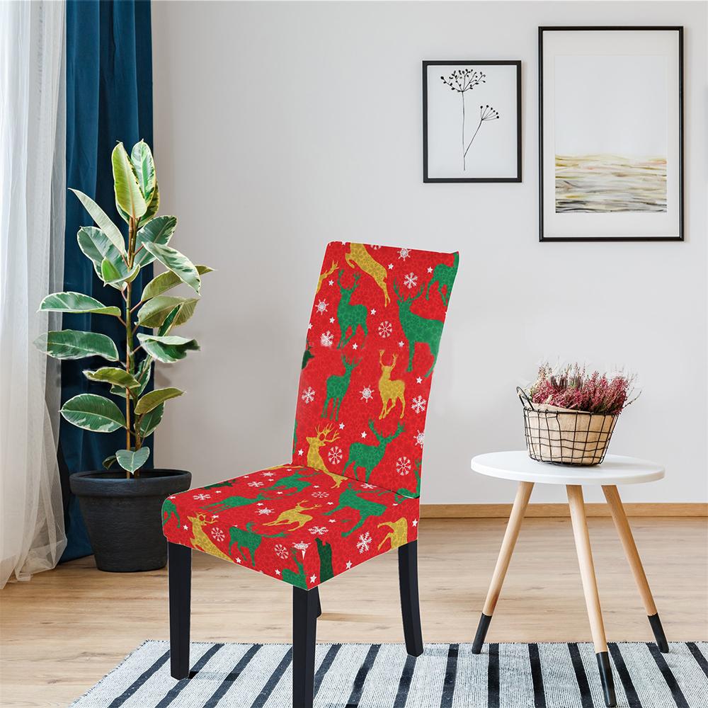 Christmas Multi-Size Tablecloth New Year Tablecloth Table Cover, Washable Table Cloths for Dinner, Parties, Holiday Decorations