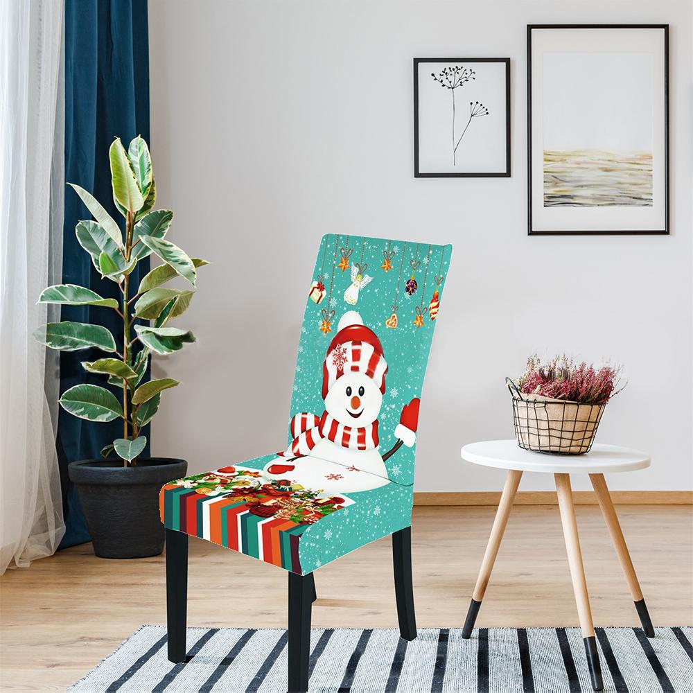 Christmas Multi-Size Tablecloth New Year Tablecloth Table Cover, Washable Table Cloths for Dinner, Parties, Holiday Decorations