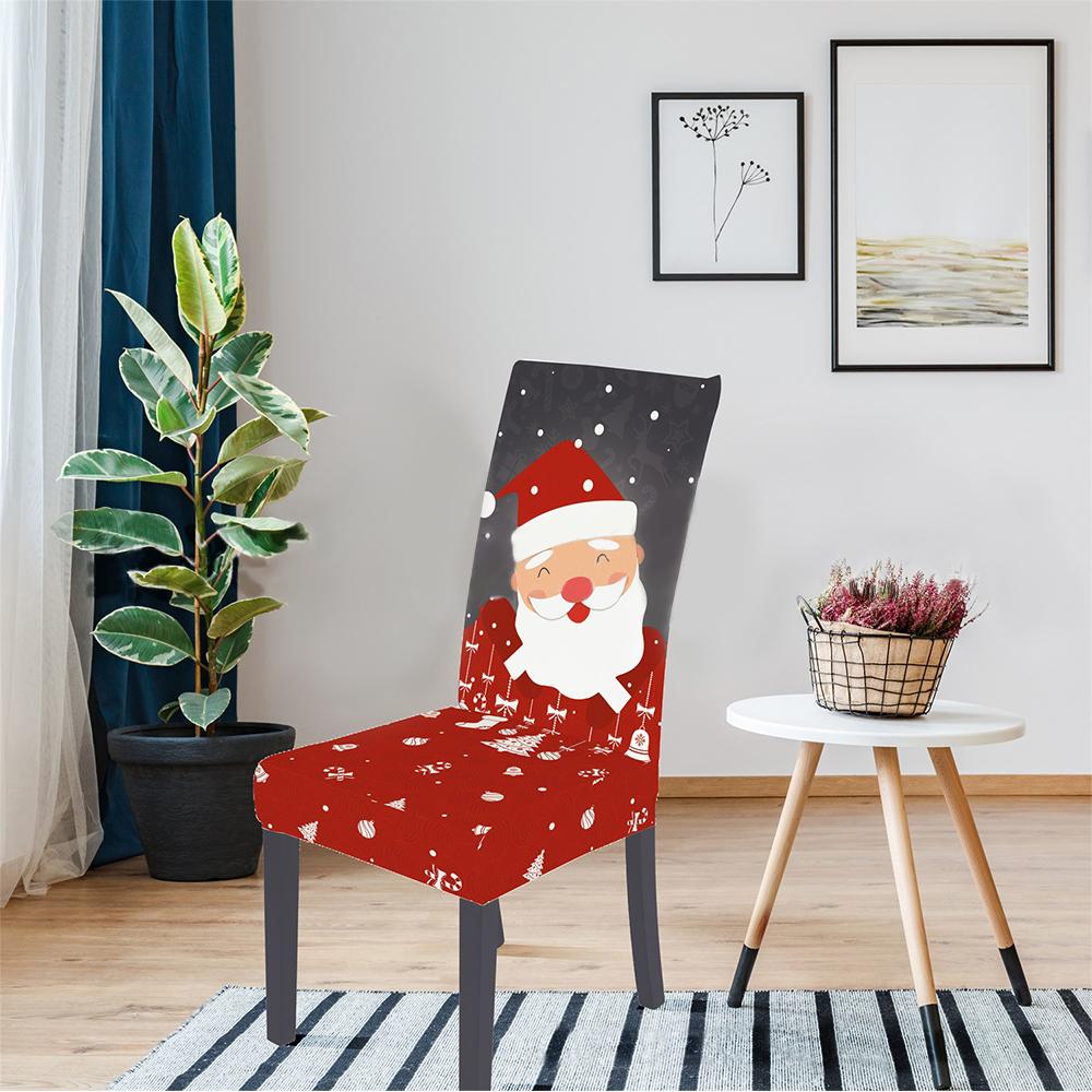 Christmas Multi-Size Tablecloth New Year Tablecloth Table Cover, Washable Table Cloths for Dinner, Parties, Holiday Decorations