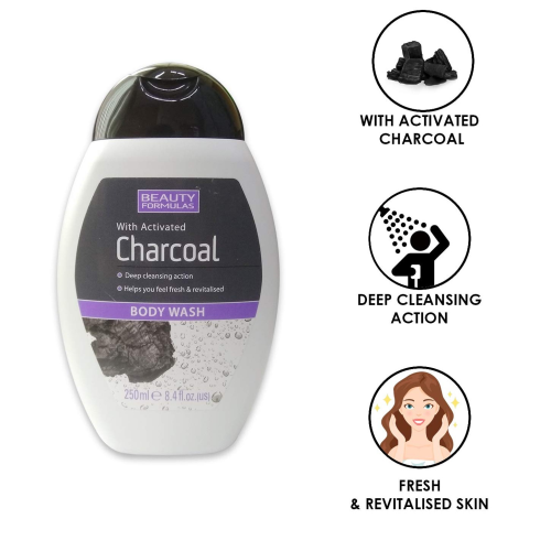 BEAUTY FORMULAS CHARCOAL BODY WASH