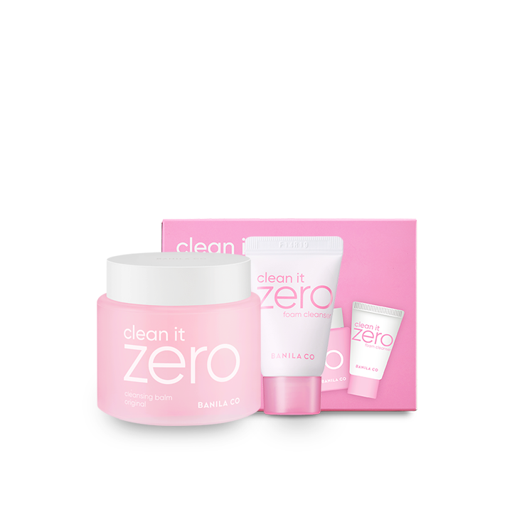 Banila Co Clean it Zero Cleansing Balm 180ml + Foam Cleanser Original 30ml