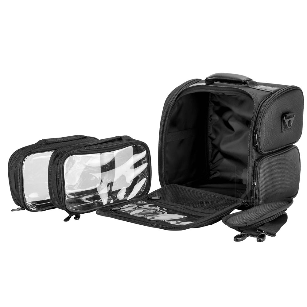 Just Case Hiker Black Soft Professional Travel Makeup Case VP012-92