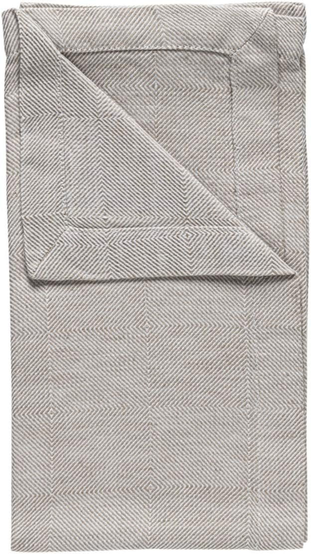 Casafina Emilia Collection Cloth Napkin in Linen & Cotton | Latte Tan