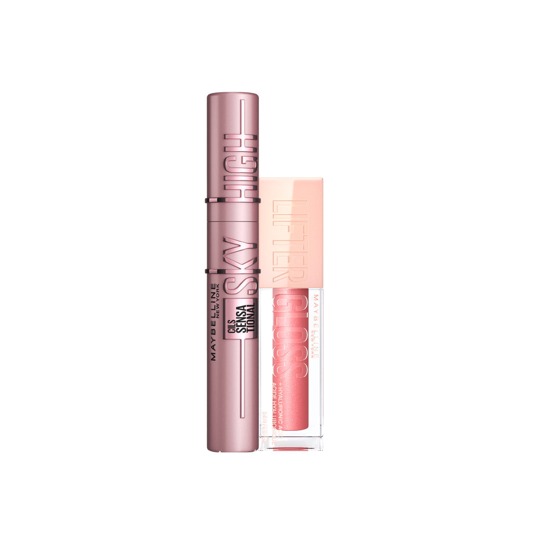 Maybelline Lifter Lip Gloss x Mascara Bundle 15% Off!