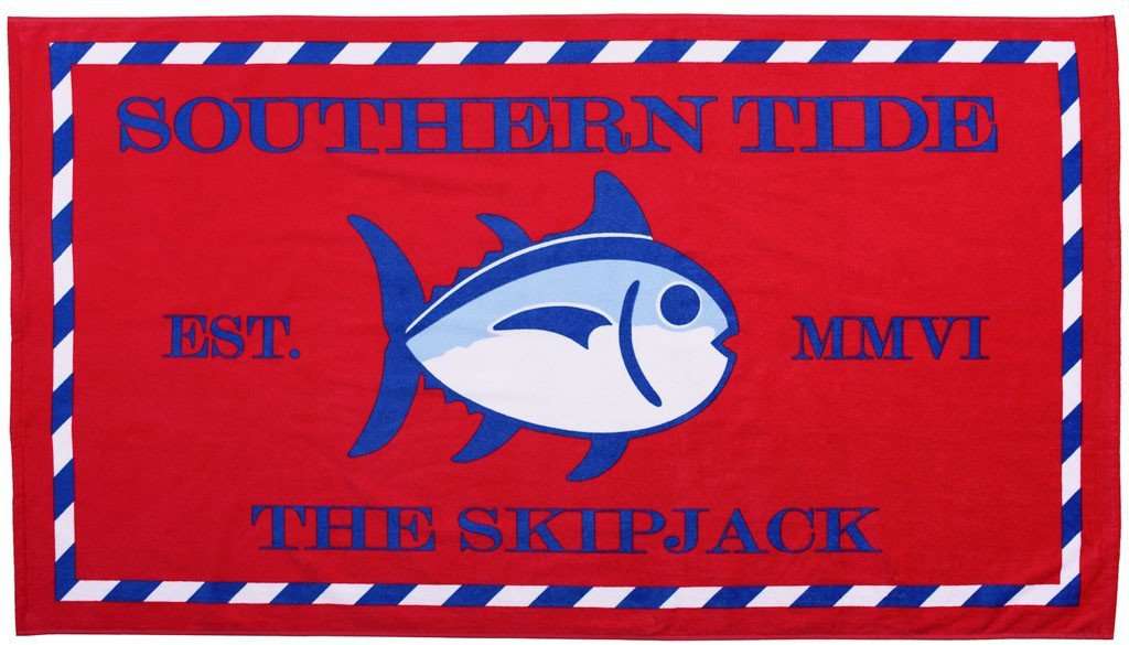Skipjack Beach Towel in Port Side by Southern Tide