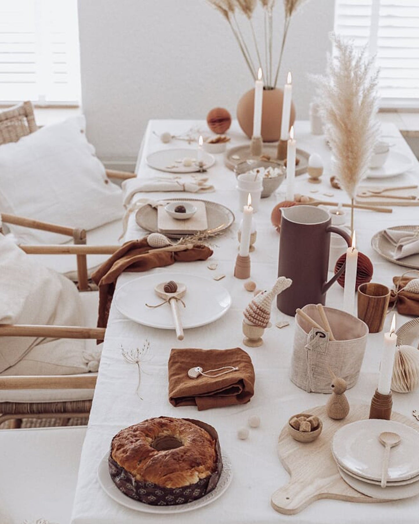 White Linen tablecloth