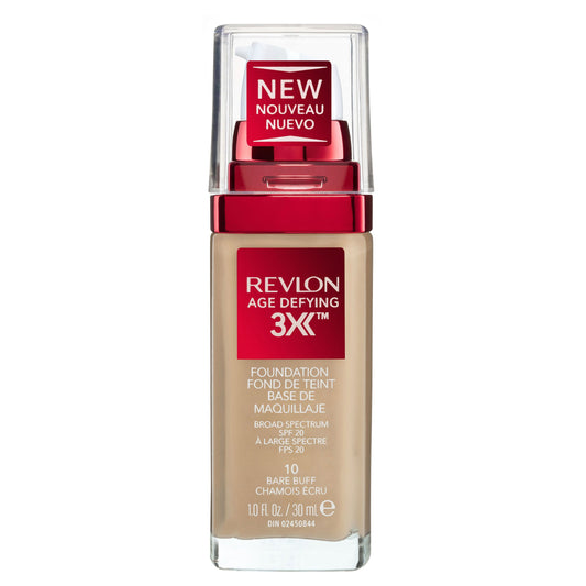Revlon Age Defying 3X Foundation - 10 Bare Buff