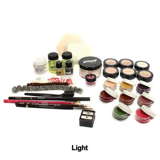 Graftobian Student Theatrical Kit Makeup Kits Light/Fair Deluxe Kit (88811)
