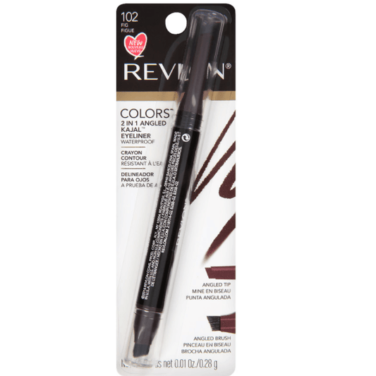 Revlon ColorStay 2in1 Angled Kajal Eyeliner Waterproof - 102 Fig