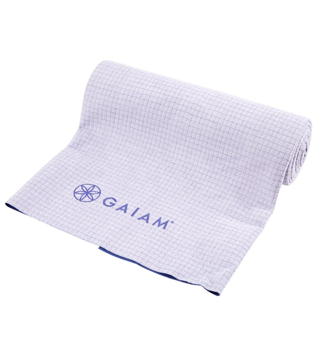 Gaiam No Slip Yoga Mat Towel