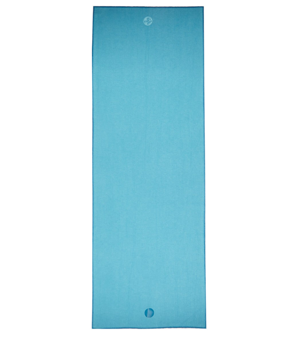 Yogi Toes Turquoise Skidless Yoga Mat Towel