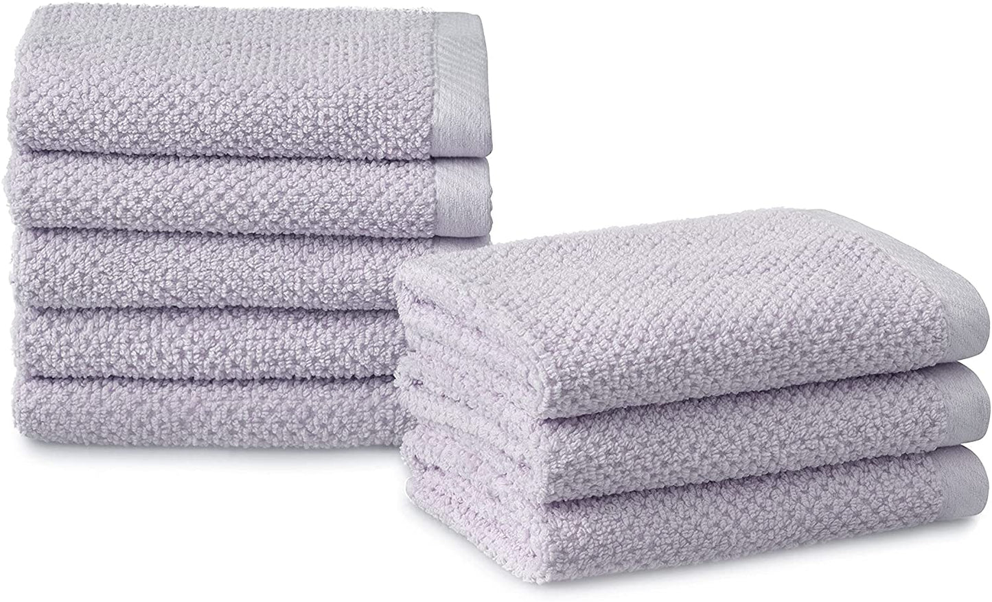 Franklin Premium | Textured Dusty Blue Bathroom Towels Set