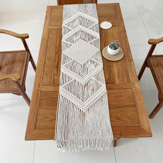 Macrame Table Runner
