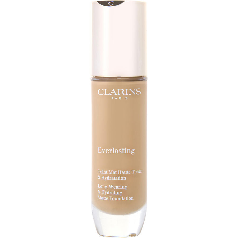 Clarins everlasting long wearing & hydrating matte foundation  # 110n honey  30ml/1oz