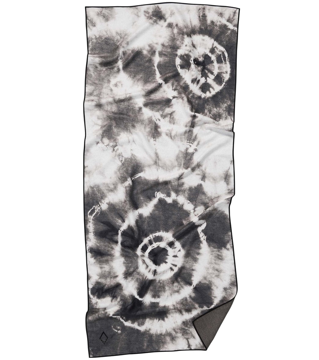 Nomadix Black Tie Dye Yoga Mat Towel