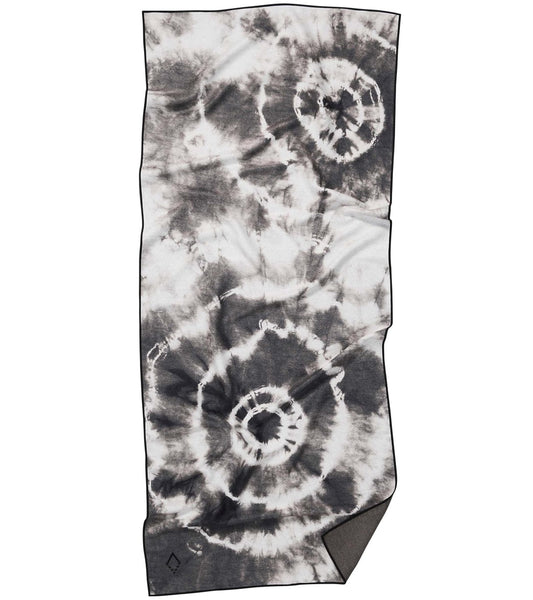 Nomadix Black Tie Dye Yoga Mat Towel
