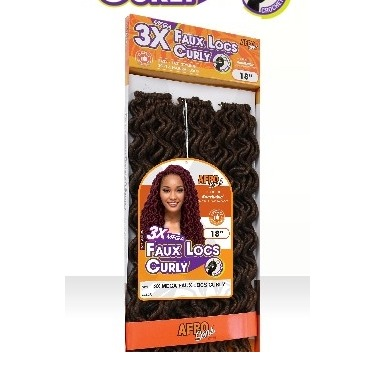 Afro Sens 3X Faux Locs Curly