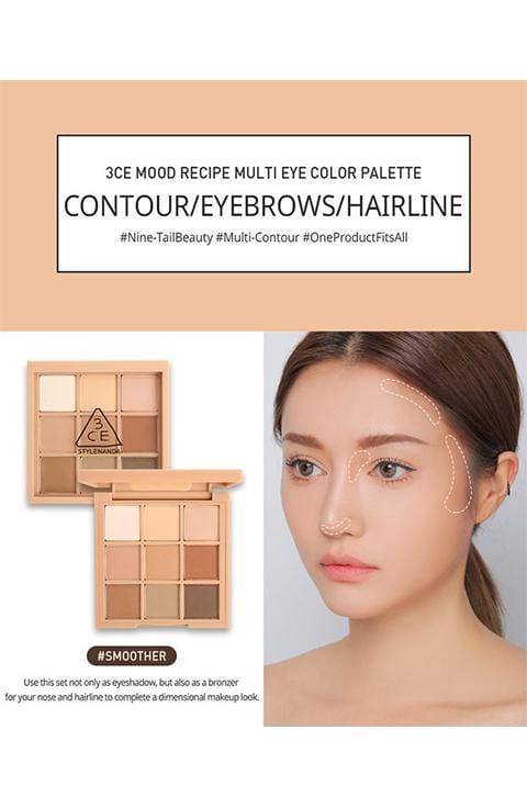3CE MOOD RECIPE MULTI EYE COLOR PALETTE
