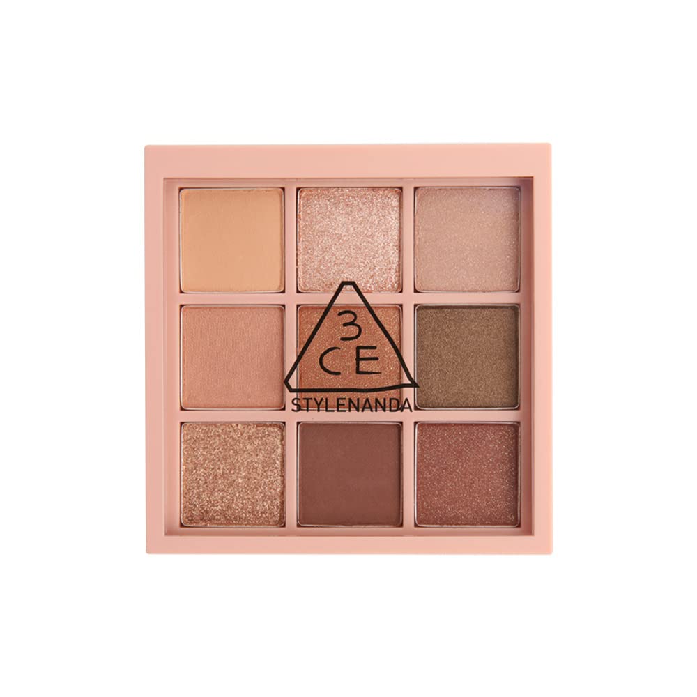 3CE Mood Recipe Multi Eye Color Palette #OVERTAKE 9 Tone on tone Eyeshadows