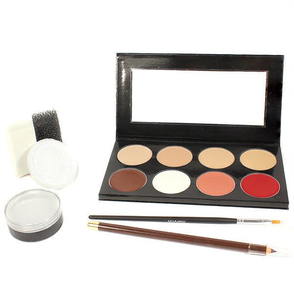 Mehron Mini-Pro Student Makeup Kit Makeup Kits Fair/Olive Fair (KMP-NF)