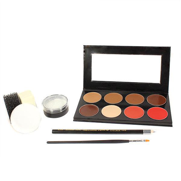 Mehron Mini-Pro Student Makeup Kit Makeup Kits Medium Dark/Dark (KMP-ND)