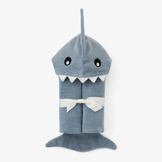 Elegant Baby Hooded Baby Bath Towel | Slate Shark