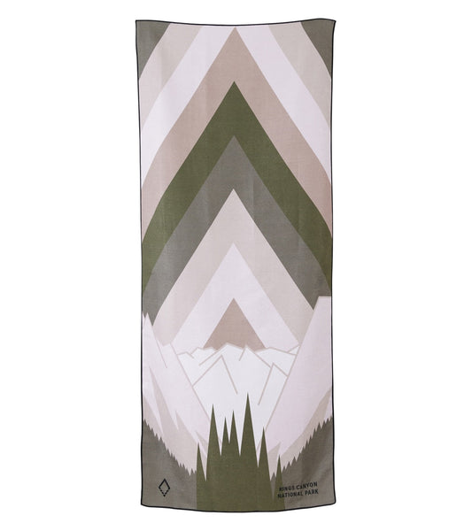 Nomadix National Parks Original Towel Kings Canyon National Park Green