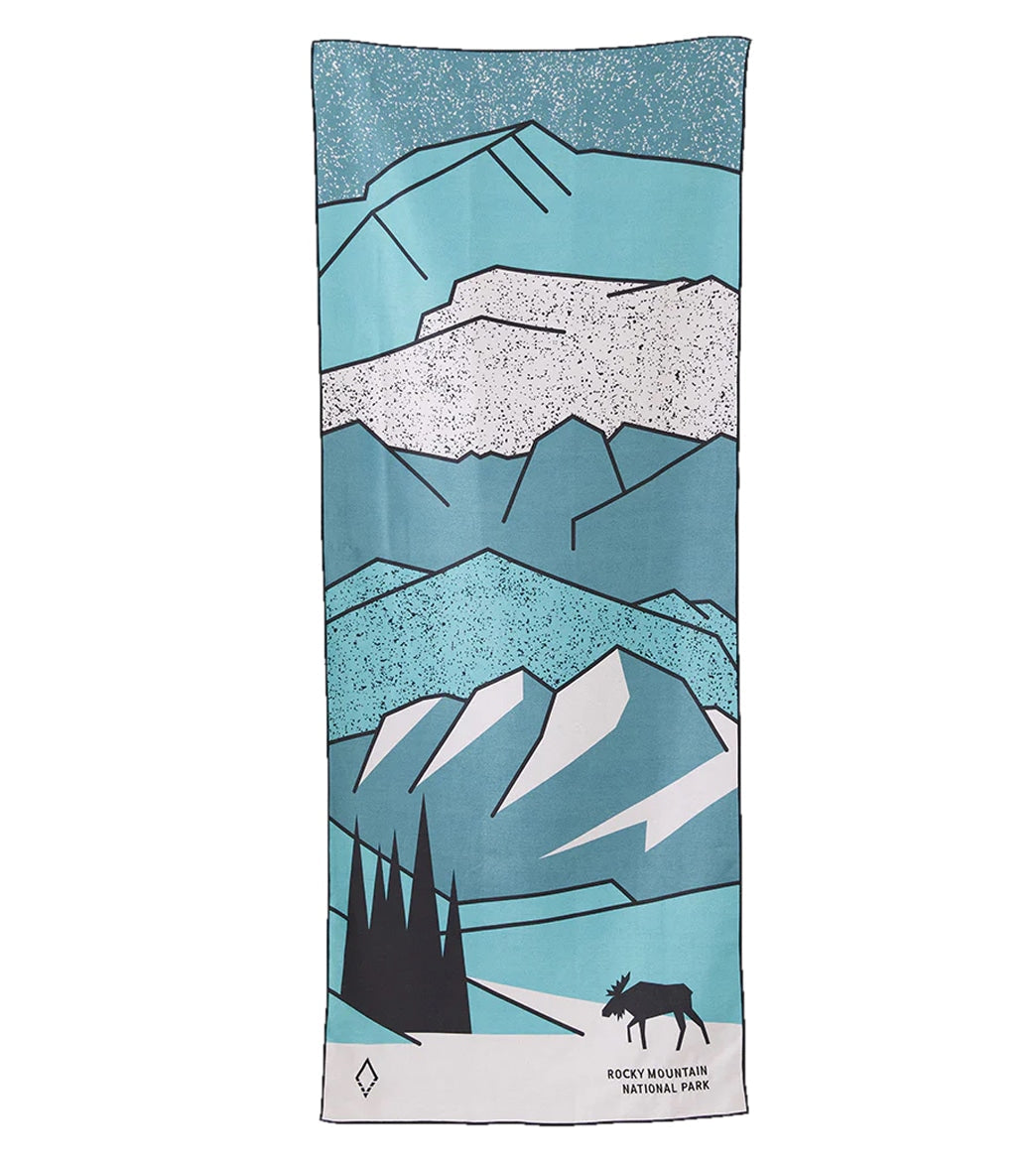 Nomadix National Parks Original Towel Rocky Mountain Day
