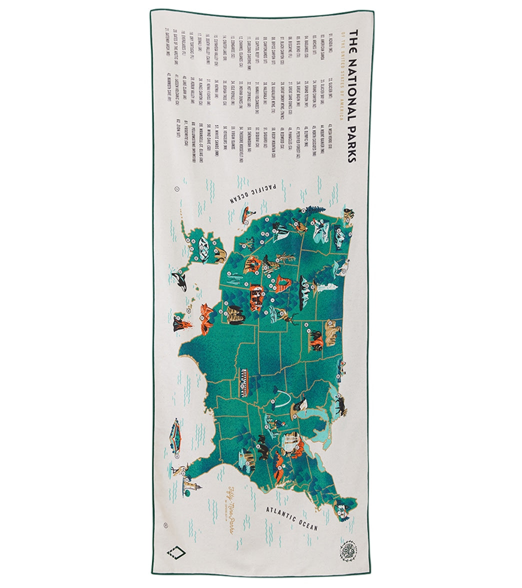 Nomadix 59 Parks US Map