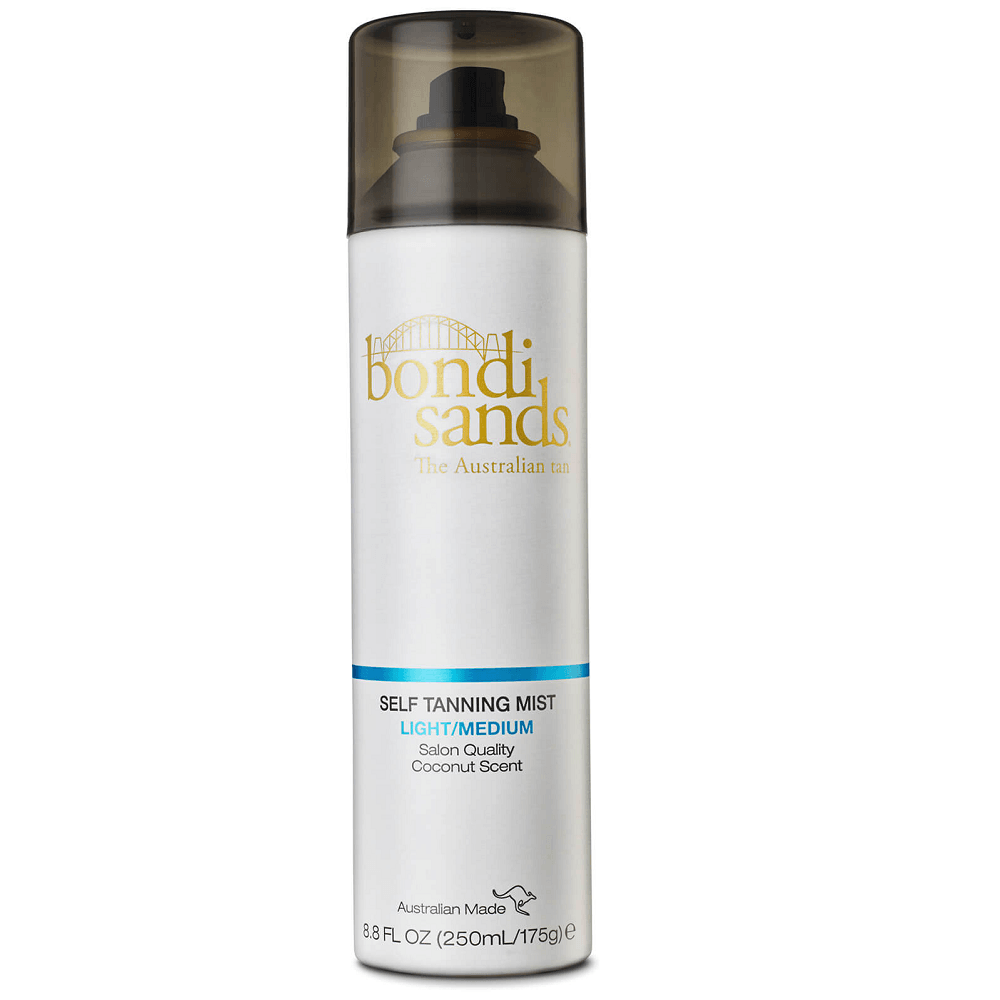 Suitable For: Those with a light-medium complexion and first time tanners. Spray your way to bronzed skin. Enriched with Vitamin E to moisturise and rejuvenate your skin, Bondi Sands Self-Tanning Mist goes on light and leaves your skin glowing. An almost