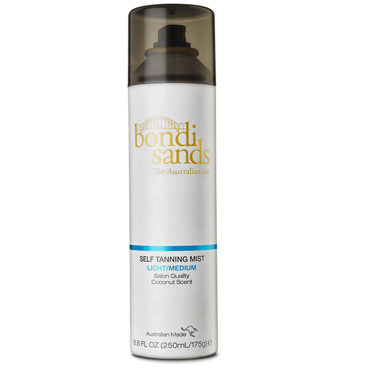 Suitable For: Those with a light-medium complexion and first time tanners. Spray your way to bronzed skin. Enriched with Vitamin E to moisturise and rejuvenate your skin, Bondi Sands Self-Tanning Mist goes on light and leaves your skin glowing. An almost